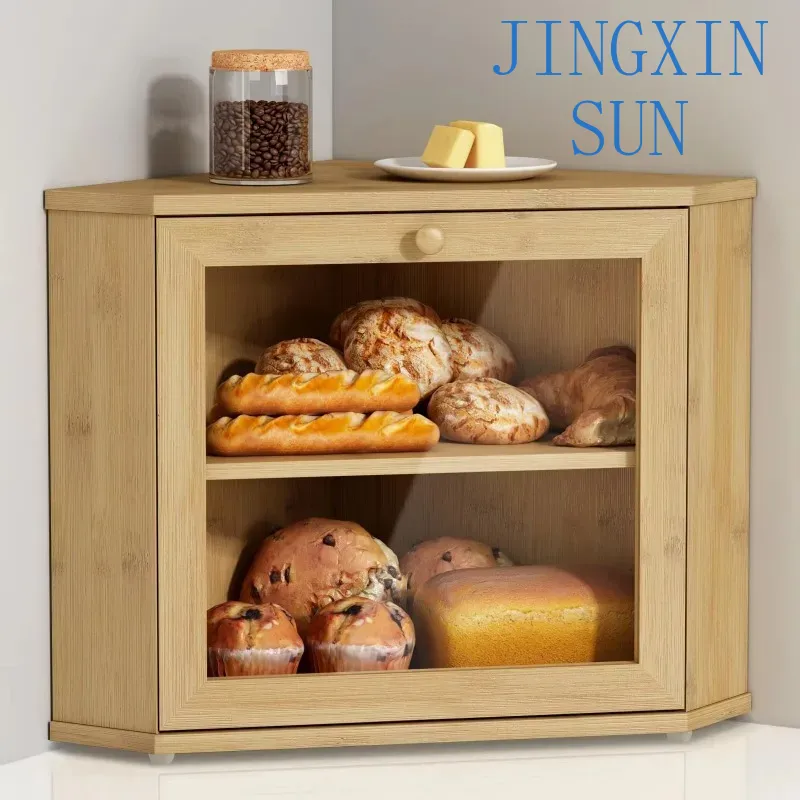 กล่องใส่ขนมปังไม้ไผ่ 2 ชั้น สำ - Kitchen Baking Corner บทวิจารณ์และราคา