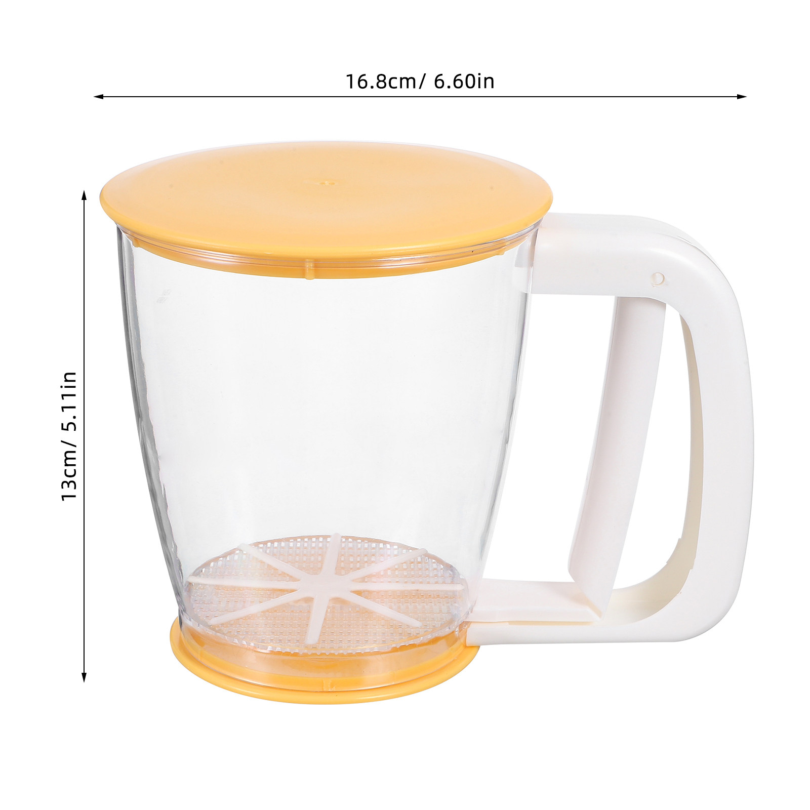ตะแกรงร่อนแป้งแบบมือถือ 700 มล - Baking Powder Kitchen บทวิจารณ์และราคา