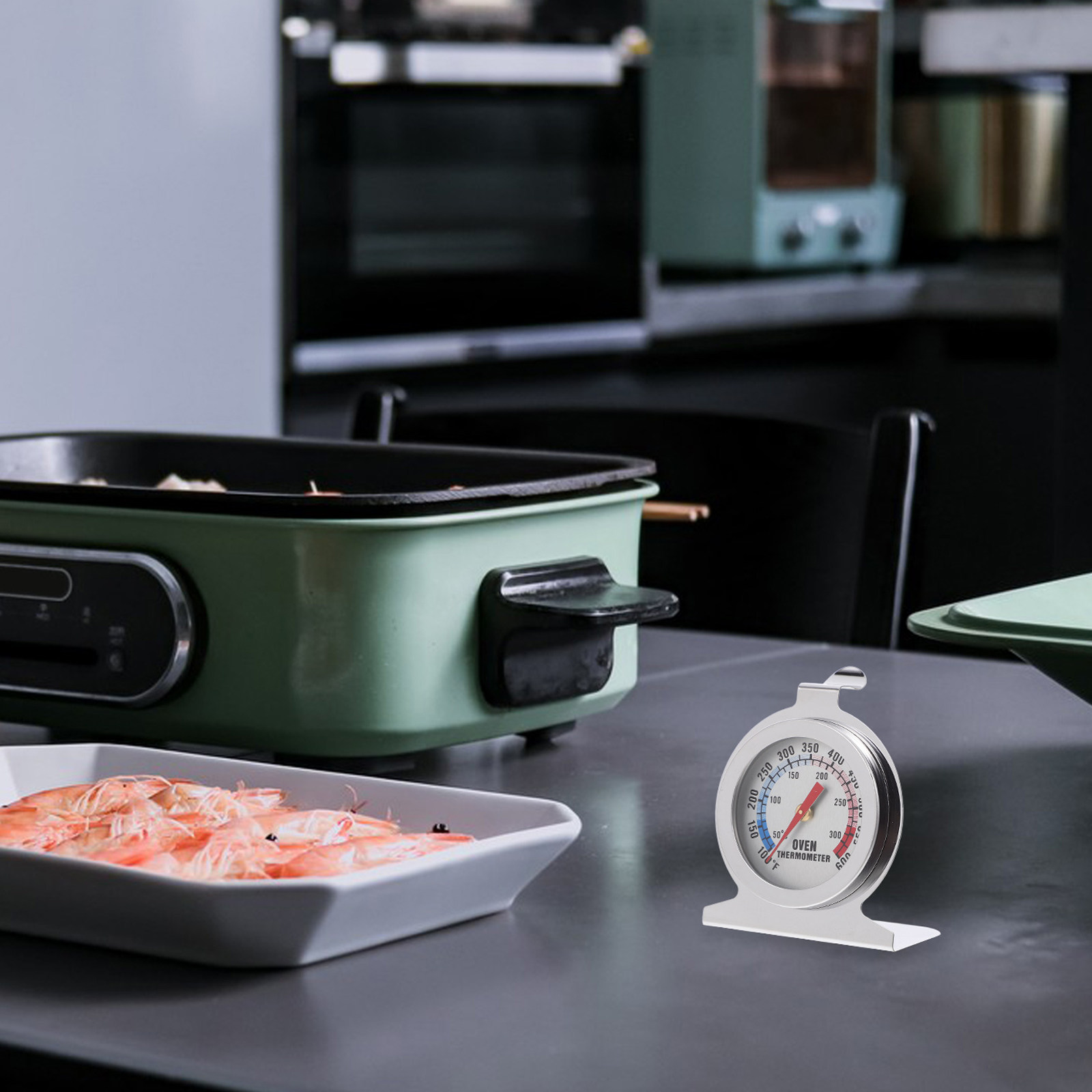 เทอร์โมมิเตอร์วัดอุณหภูมิเตาอบ - Kitchen Tools For Baking บทวิจารณ์และราคา