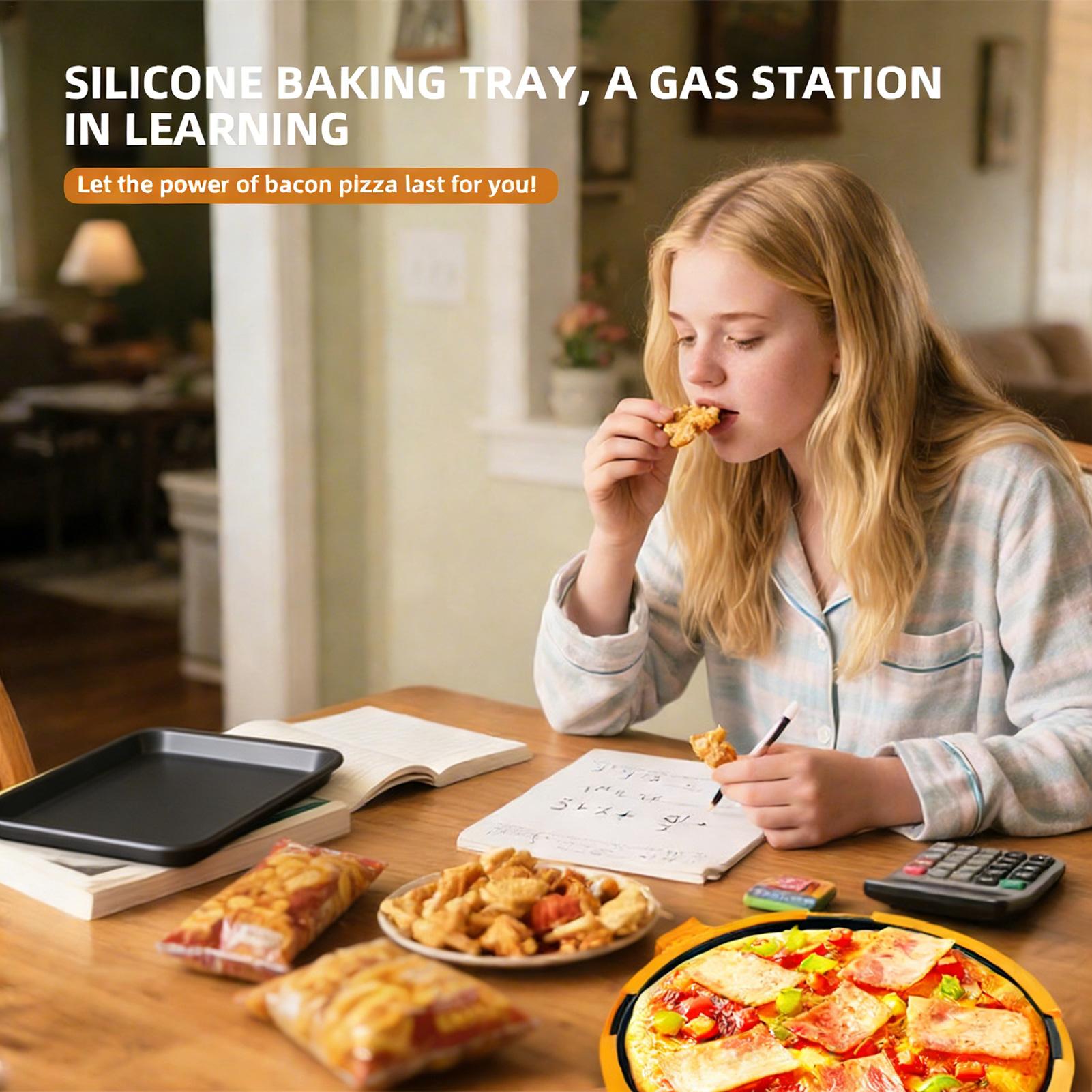 ถาดย่างไมโครเวฟแบบร้อนเร็ว ถาด - Kitchen Baking Tray บทวิจารณ์และราคา