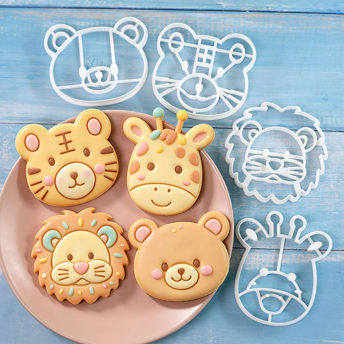 ชุดตัวตัดคุกกี้รูปสัตว์ 4 ชิ้น - Kitchen Appliances For Baking บทวิจารณ์และราคา